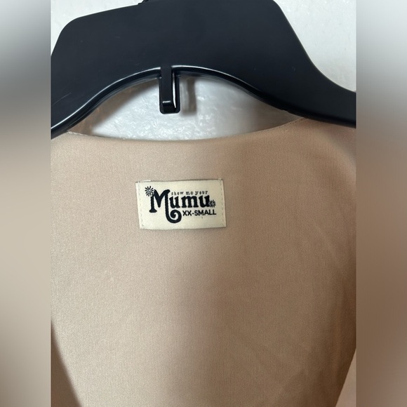 NWOT Show Me Your Mumu Sophia Wrap Tan Dress - Picture 4 of 5